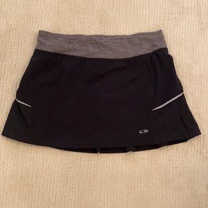 Black champion tennis skirt